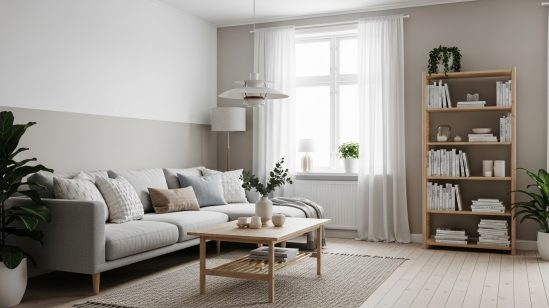 Cách phối màu sơn phòng khách đẹp chuẩn chuyên gia 2025