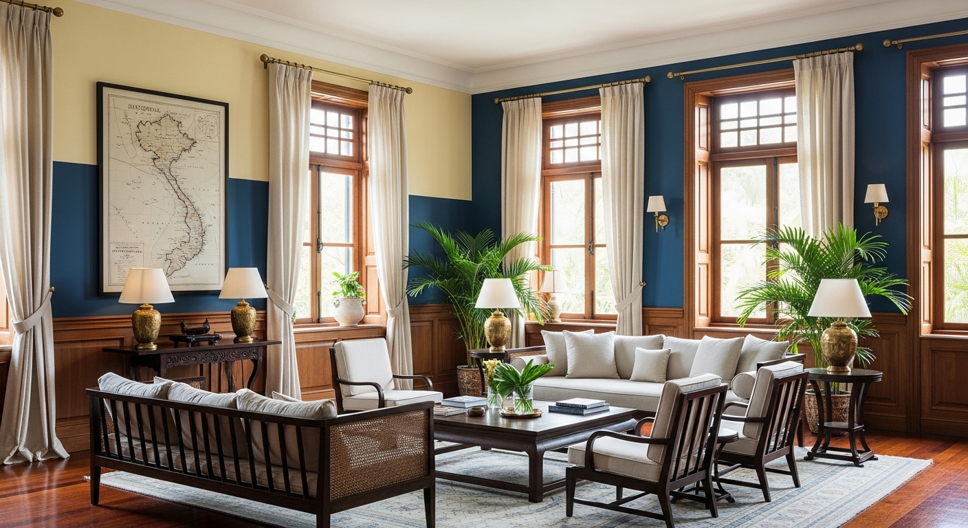 Cach Phoi Mau Son Phong Khach Dep 15