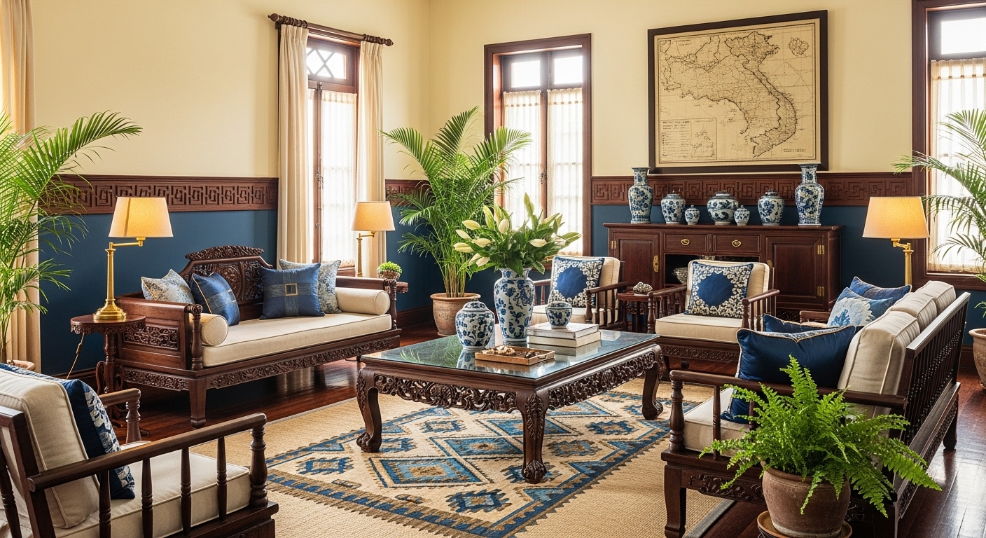 Cach Phoi Mau Son Phong Khach Dep 17