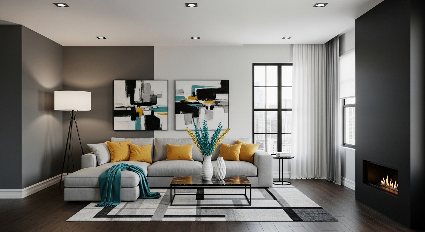 Cach Phoi Mau Son Phong Khach Dep 8