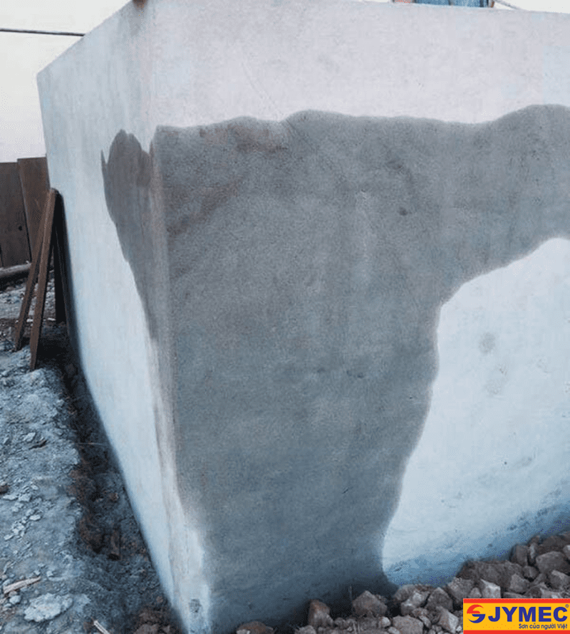 Hiện tượng bể nước bị thấm Hiện tượng bể nước bị thấm