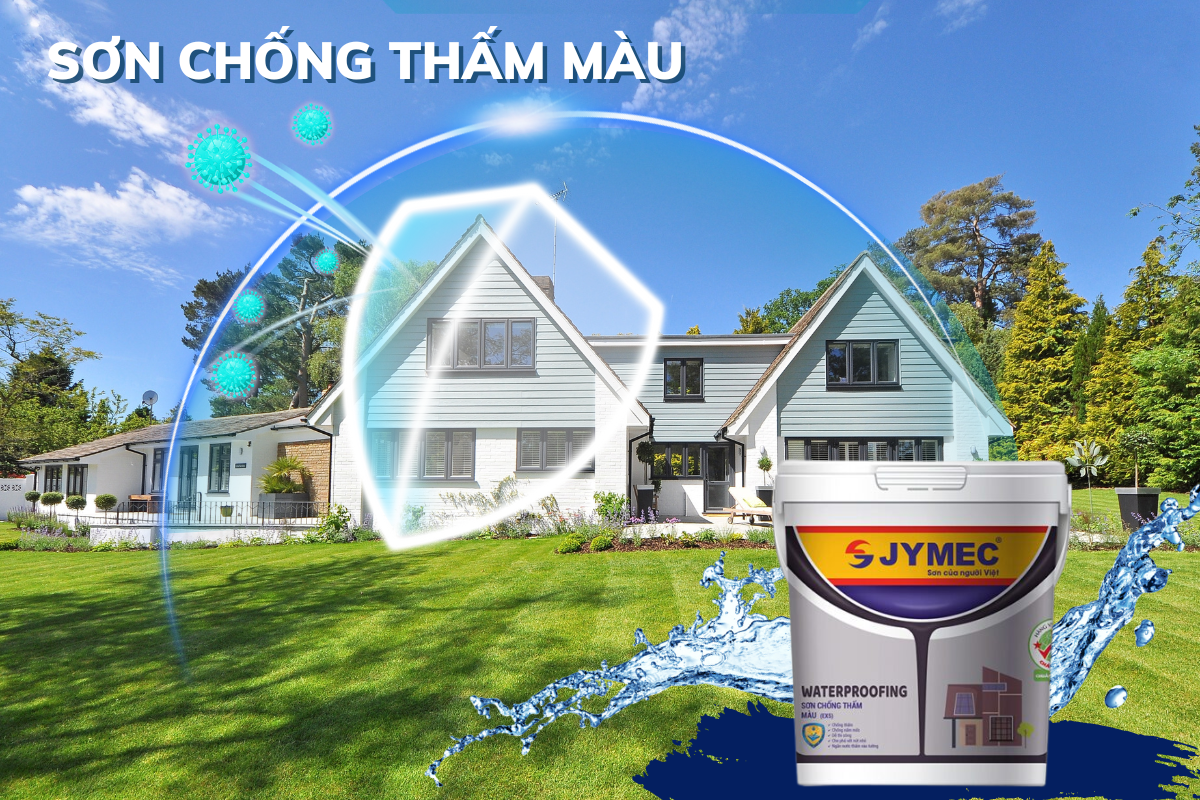 Sơn chống thấm màu JYMEC