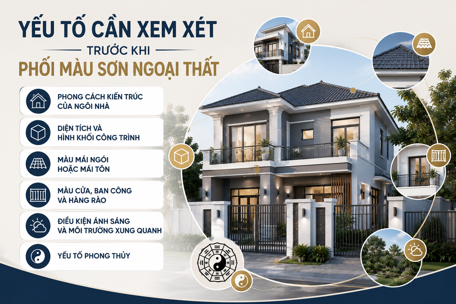 Yeu To Can Xem Xet Khi Phoi Mau Son Nha