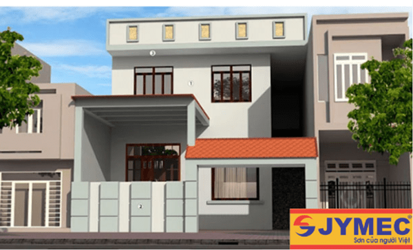 Chọn màu sơn nhà hướng bắc