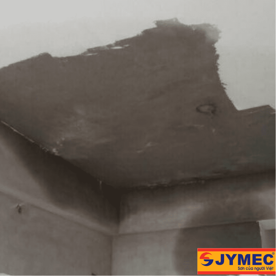 hiện tượng trần nhà bị thấm dột