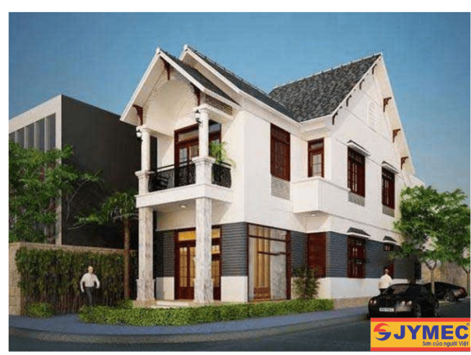 Nhà 2 mặt tiền 1 trệt 1 lầu sang trọng Nhà 2 mặt tiền 1 trệt 1 lầu sang trọng