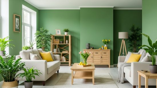 Chọn màu sơn cho người mệnh Mộc hợp phong thuỷ