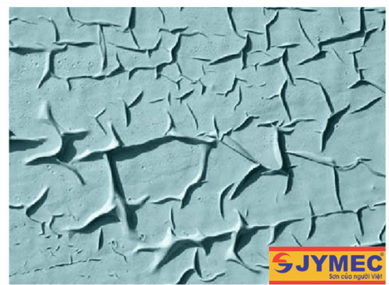 hiện tượng màng sơn ngoại thất bị nhăn