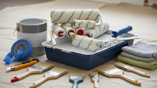 7 Bước chuẩn bị khi tiến hành thi công sơn nhà