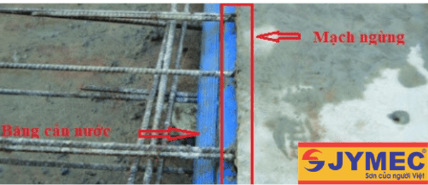 Thi công băng cản trước