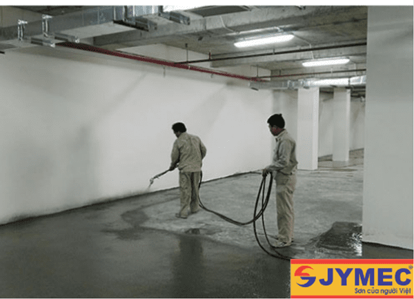 Sử dụng sơn chống thấm tầng hầm