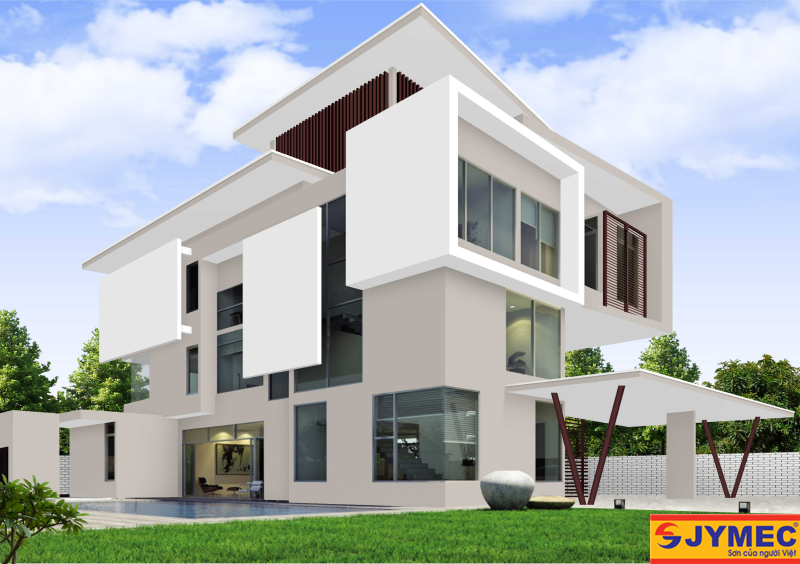 Hãy quan tâm tới độ bóng khi mua sơn ngoại thất Hãy quan tâm tới độ bóng khi mua sơn ngoại thất