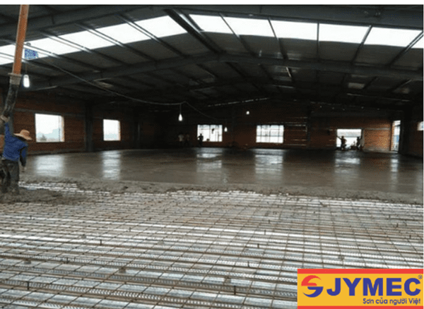 sàn sơn epoxy bị rộp hình 3