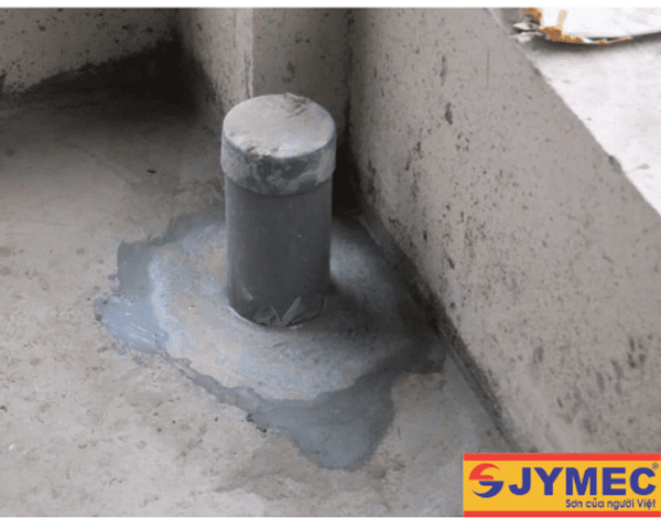 chống thấm cổ ống xuyên sàn hình 5