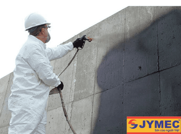 Sử dụng phương pháp chống thấm phun thẩm thấu