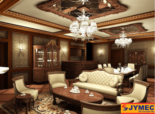 phong cách nội thất cổ điển mẫu 1
