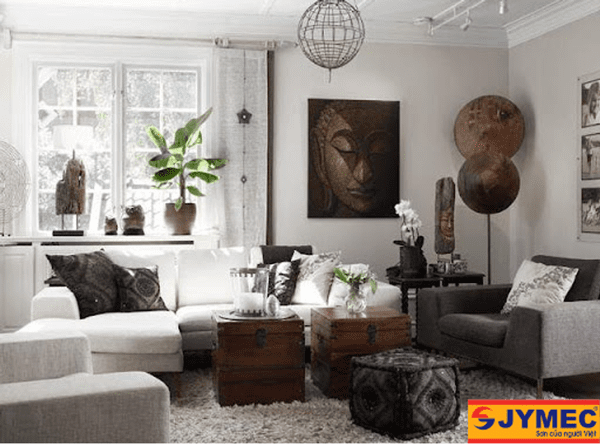 Nội thất hơi hướng đồng quê