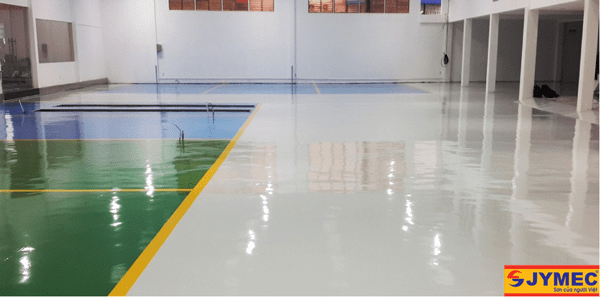 sơn Epoxy giúp sàn nhà xưởng có tính thẩm mỹ cao