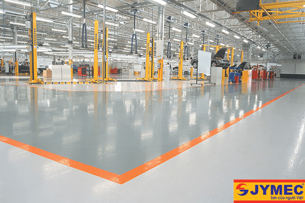 Sơn Epoxy sàn nhà: Giải pháp tuyệt vời cho sàn nhà xưởng công nghiệp