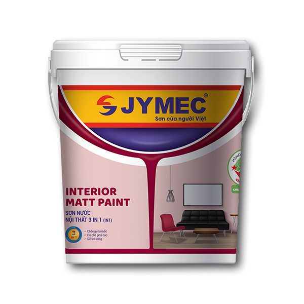 sơn nước nội thất 3in1 JYMEC