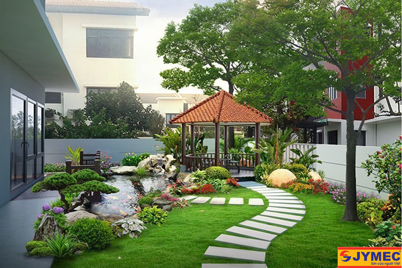 bí kíp tạo ra sân vườn đẹp hình 5