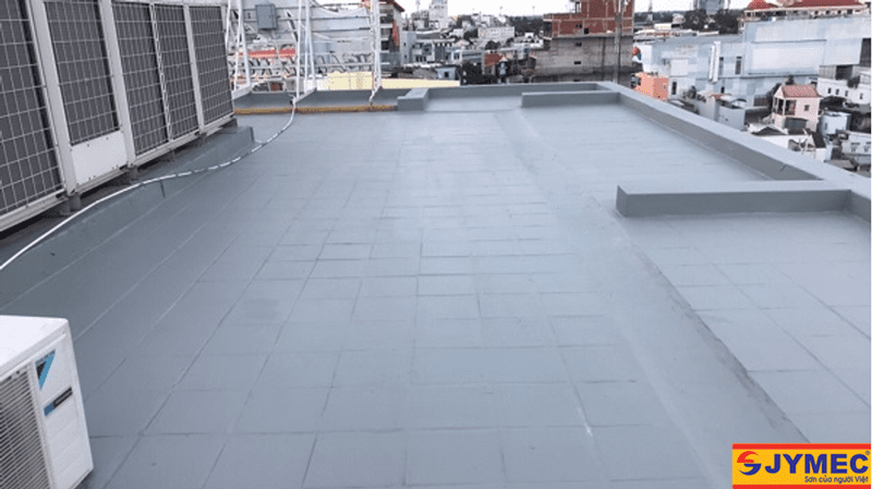 chống thấm sân thượng bị nứt hình 2