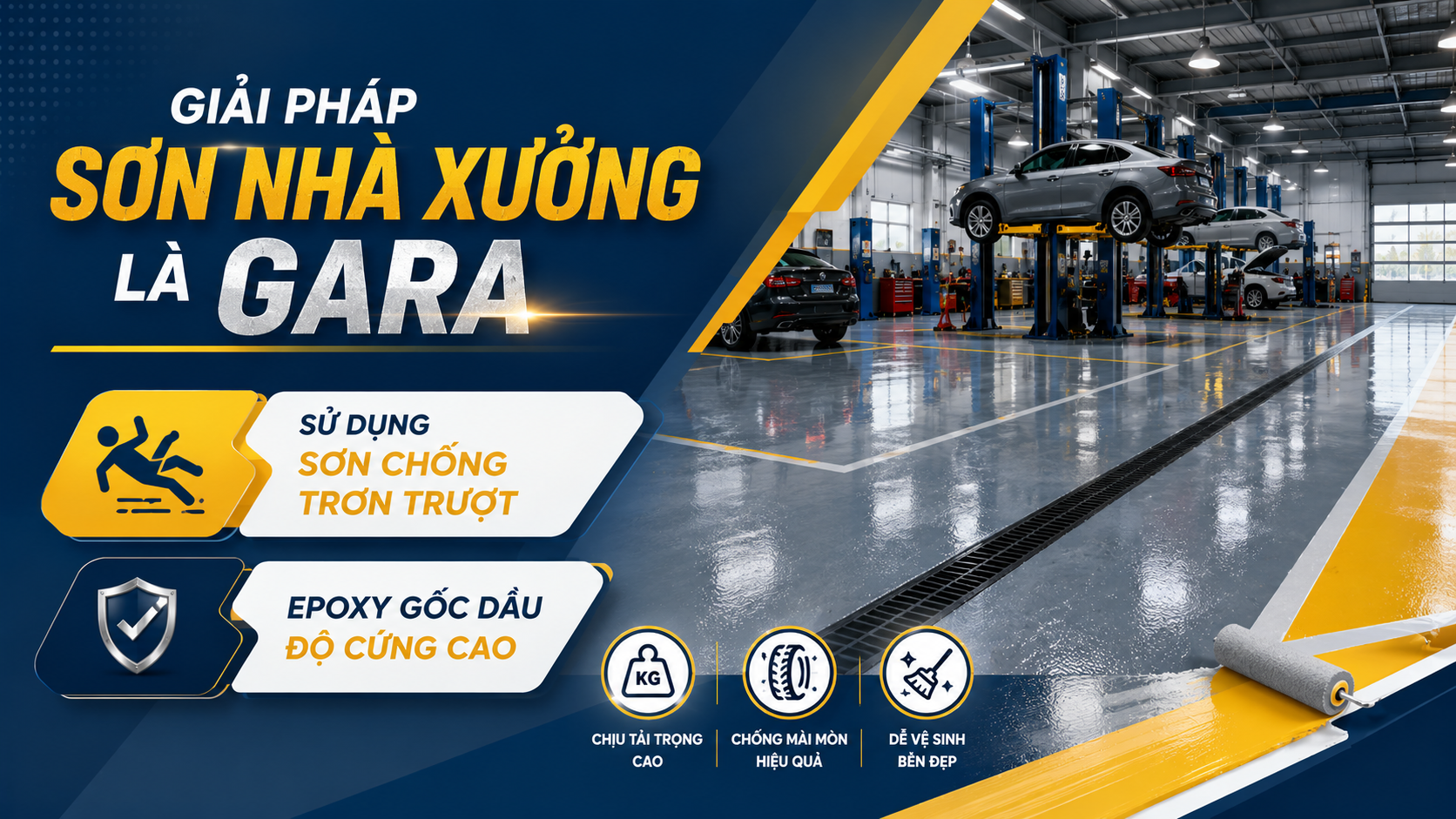 Giai Phap Son Epoxy Cho Gara