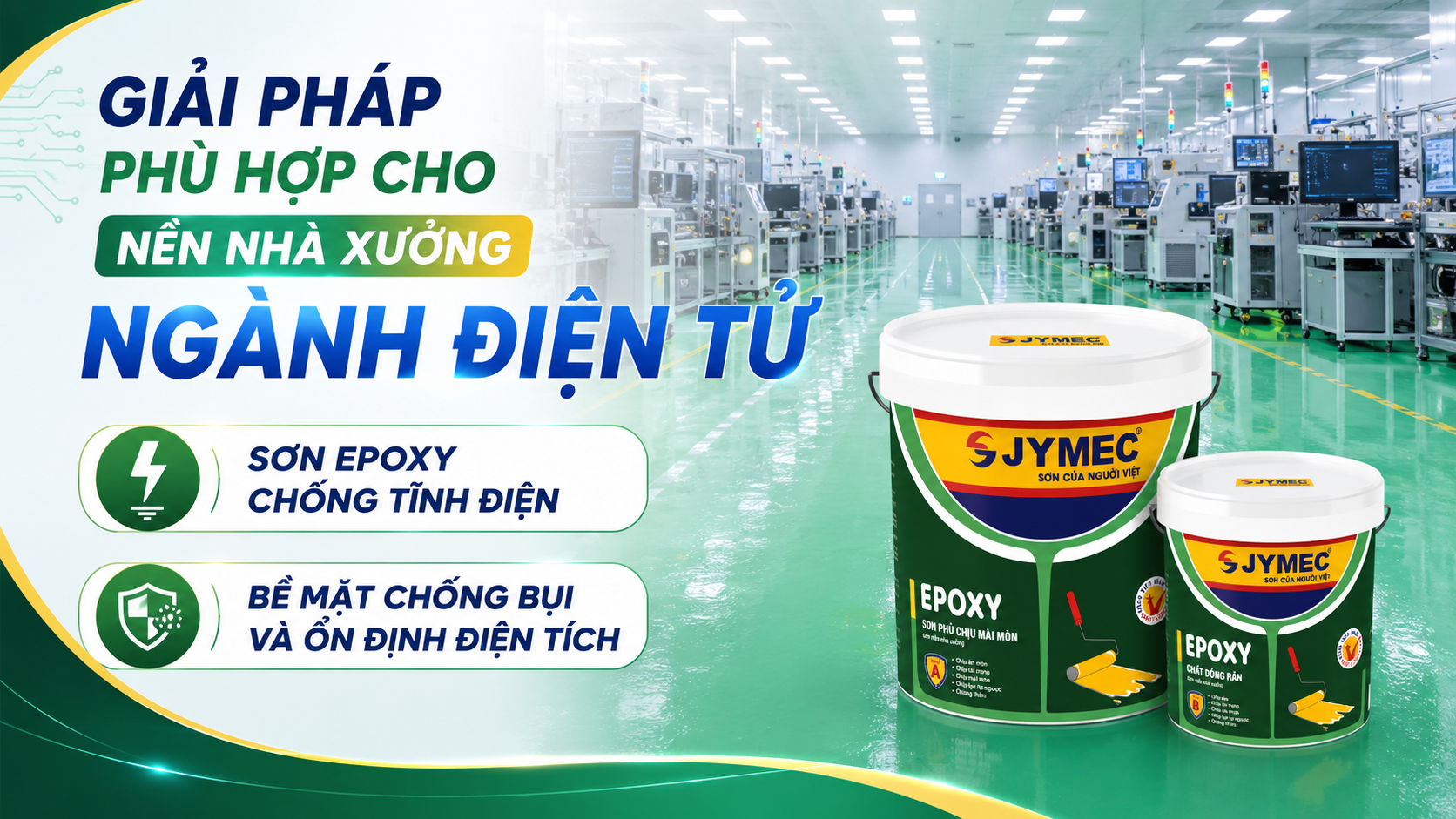 Giai Phap Son Epoxy Cho Nganh Dien Tu
