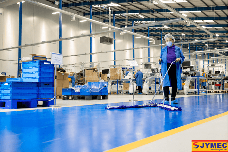 Hướng dẫn giữ gìn sàn Epoxy sạch sẽ, sáng bóng đúng cách