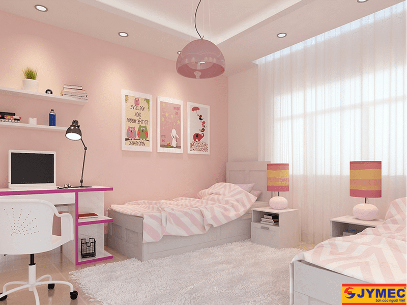 màu sơn nội thất cho người mệnh hoả hình 3