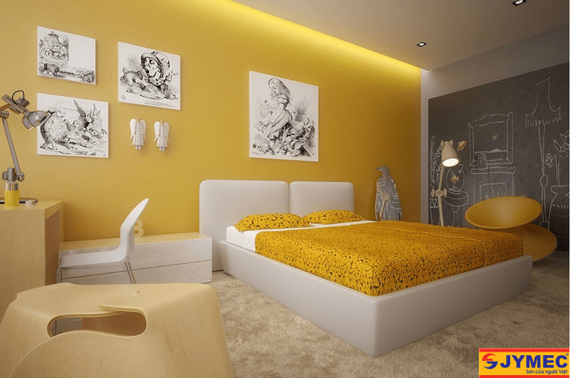 Màu sơn nội thất cho người mệnh Thổ giúp rước tài lộc, may mắn