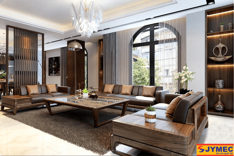 Phòng khách mệnh thổ nên chọn màu gì