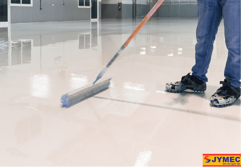 sơn epoxy tự san phẳng hình 3