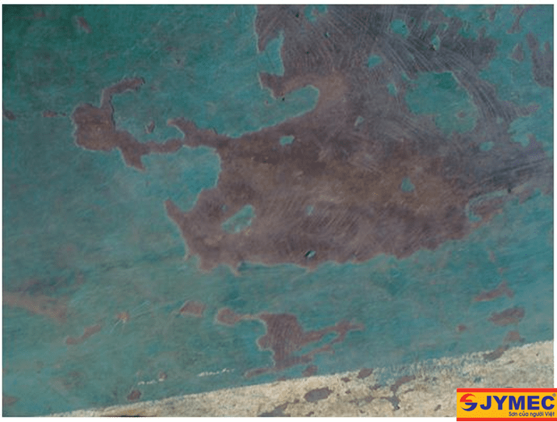 Lớp sơn Epoxy bong tróc do nhiều nguyên nhân
