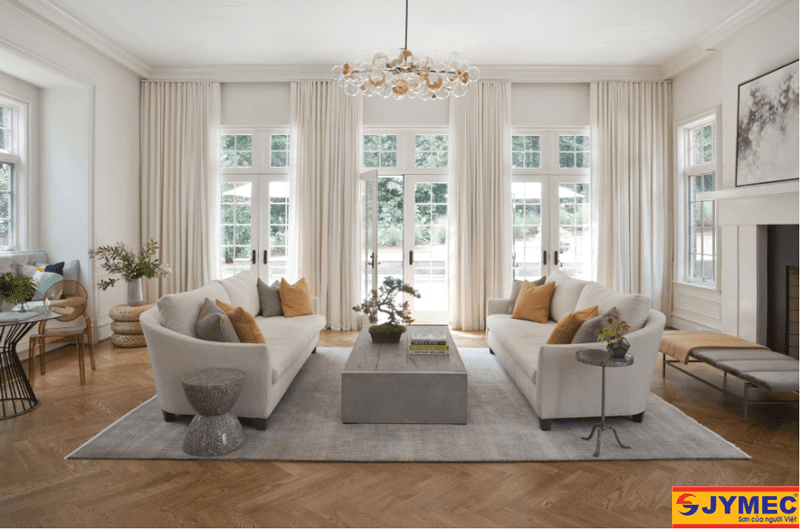 sự cân bằng trong nội thất