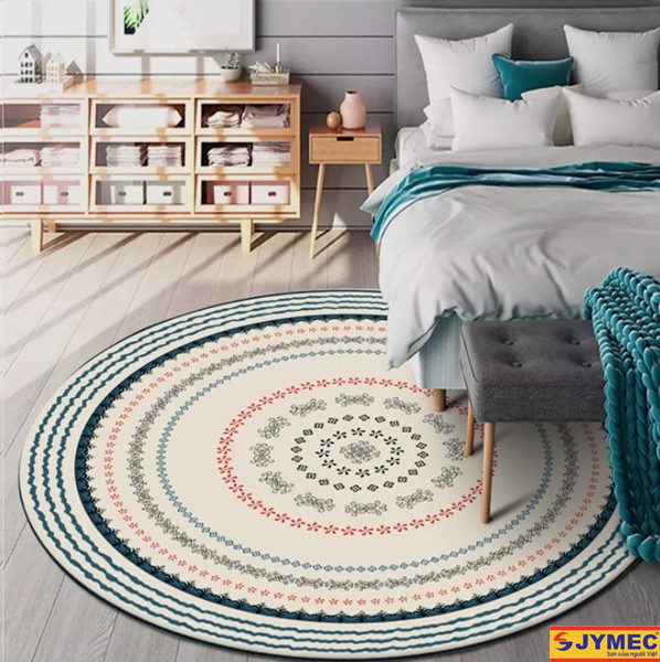 Sử dụng thảm để trang trí phòng ngủ