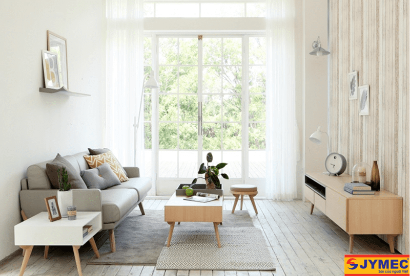 Nội thất phong khách phong cách hàn quốc hình 3