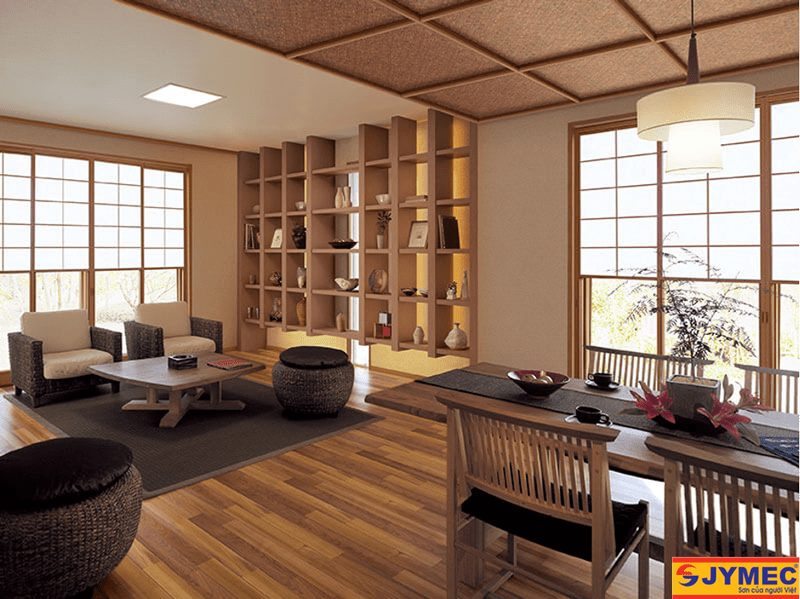 Nội thất phong khách phong cách hàn quốc hình 6