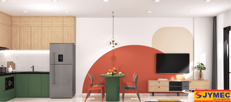 Phong cách nội thất Color Block đậm chất nghệ thuật dành riêng cho bạn