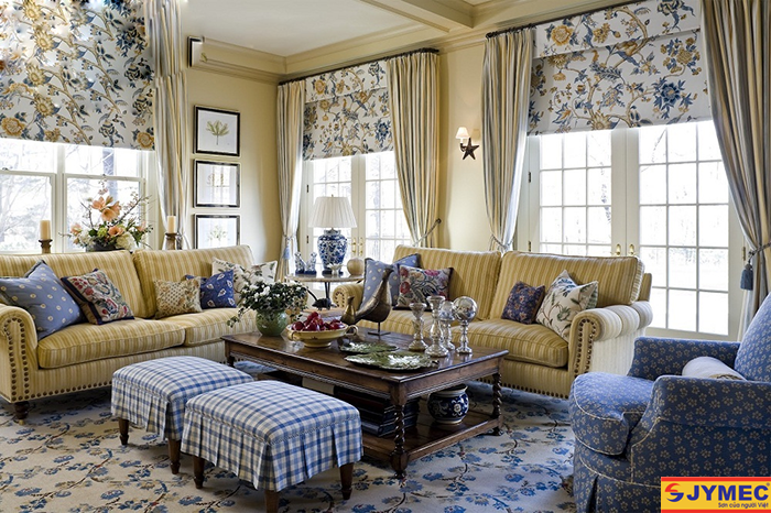 Bố cục của phong cách nội thất đồng quê