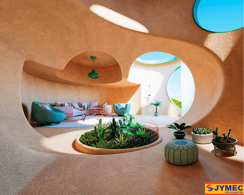 thiết kế nhà theo cảm hứng từ thiên nhiên