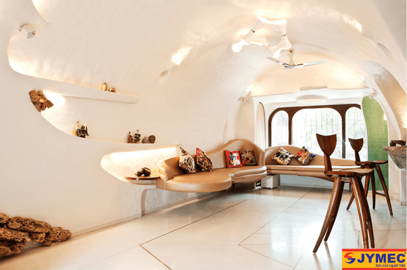 phong cách organic cần phối màu sắc hài hòa