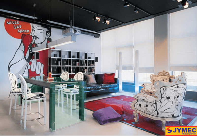 phong cách nội thất pop art hình 6