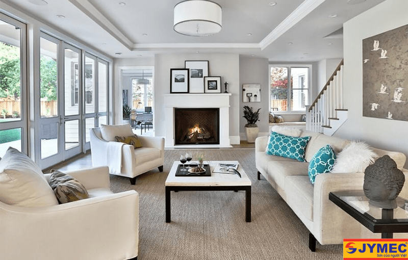 phong cách nội thất transitional