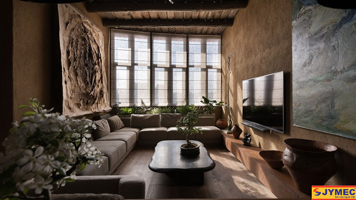 phong cách nội thất wabi sabi hình 3