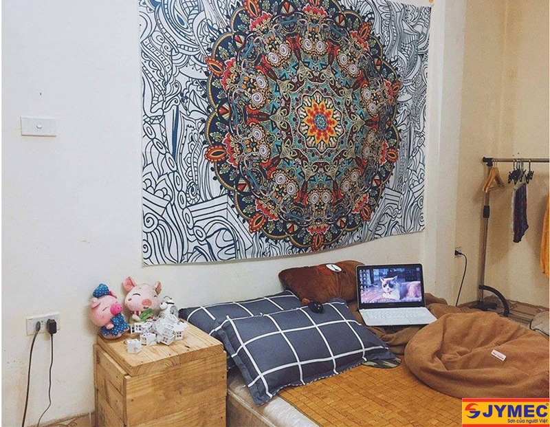 phòng ngủ dành cho cô nàng cá tính hình 3