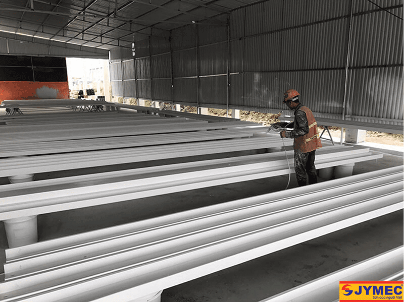 Sơn Epoxy mạ kẽm 2 thành phần bảo vệ kim loại hiệu quả