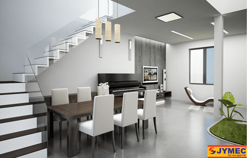 Sơn nội thất màu trắng - nét đẹp tinh tế và đẳng cấp