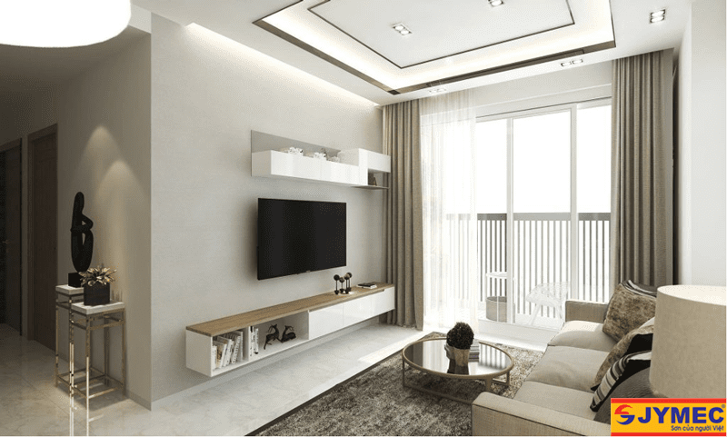 sơn nội thất màu trắng