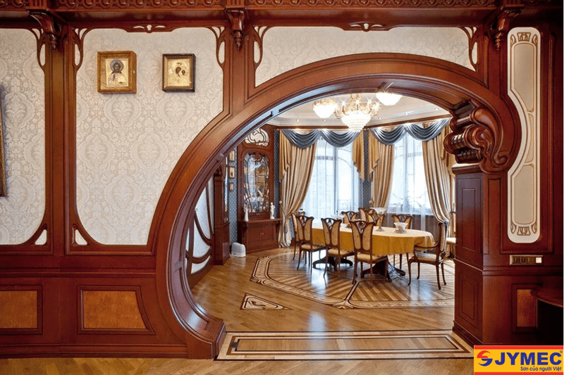 thiết kế nội thất phong cách Art nouverau hình 3